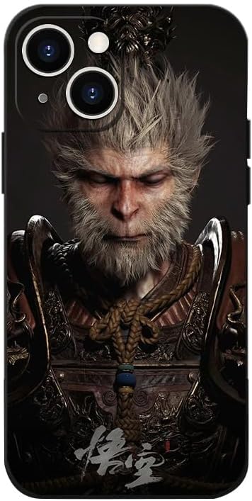 Wukong Phone Case Compatible with Samsung Case Game Black Myth: Wukong Phone Case Soft TPU Black Base Cover (G,for Samsung) Wukong Phone Case Compatible with Samsung Case Game Black Myth: Wukong Phone Case Soft TPU Black Base Cover (G,for Samsung)